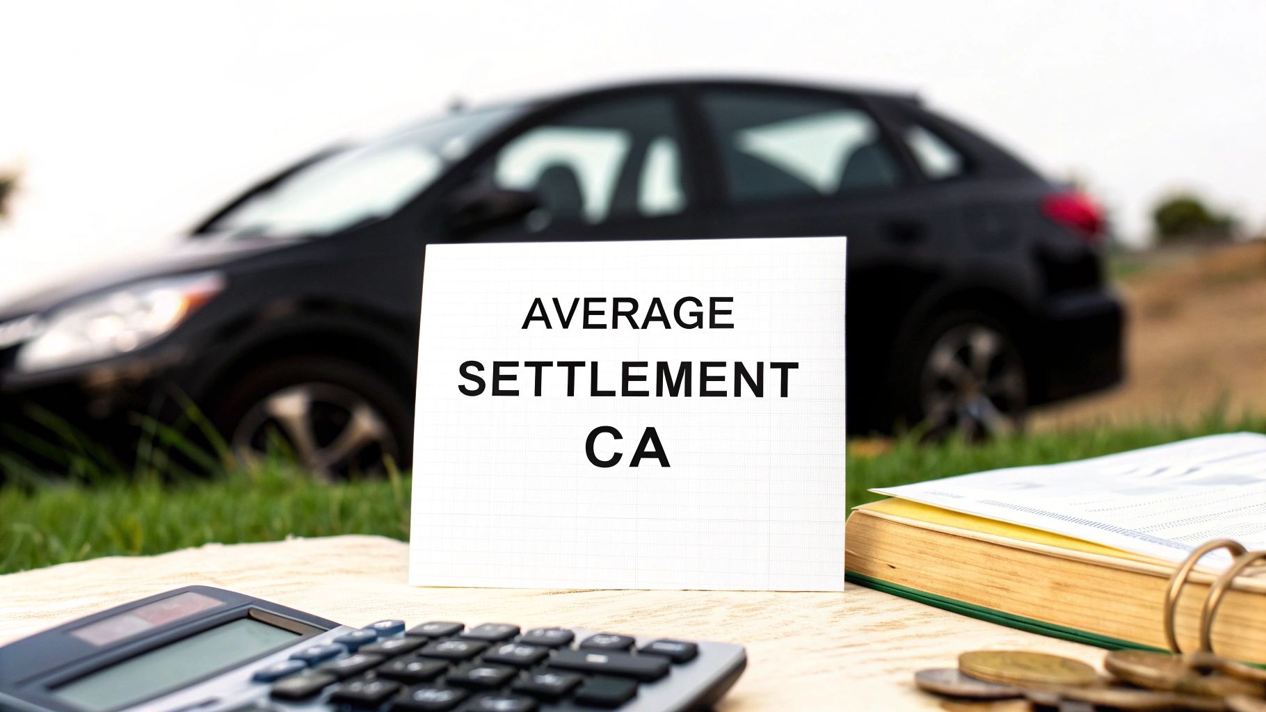 What Is the average car accident settlement california?