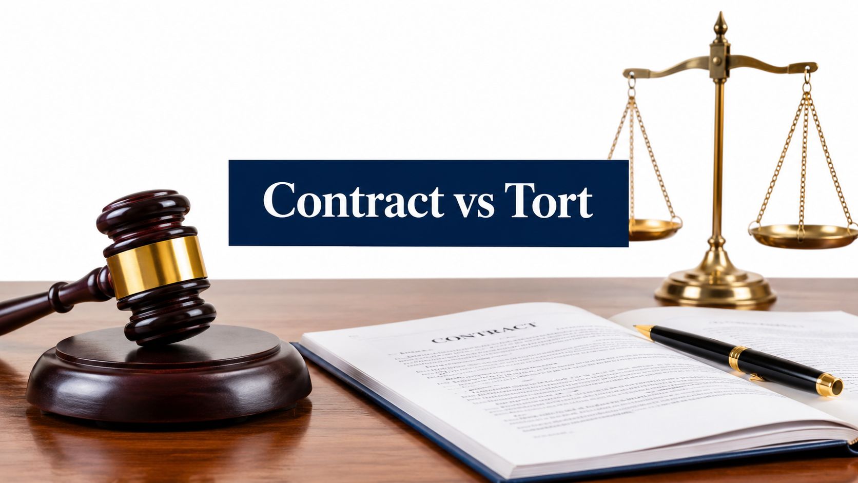 Breach of Contract vs Tort Explained for California