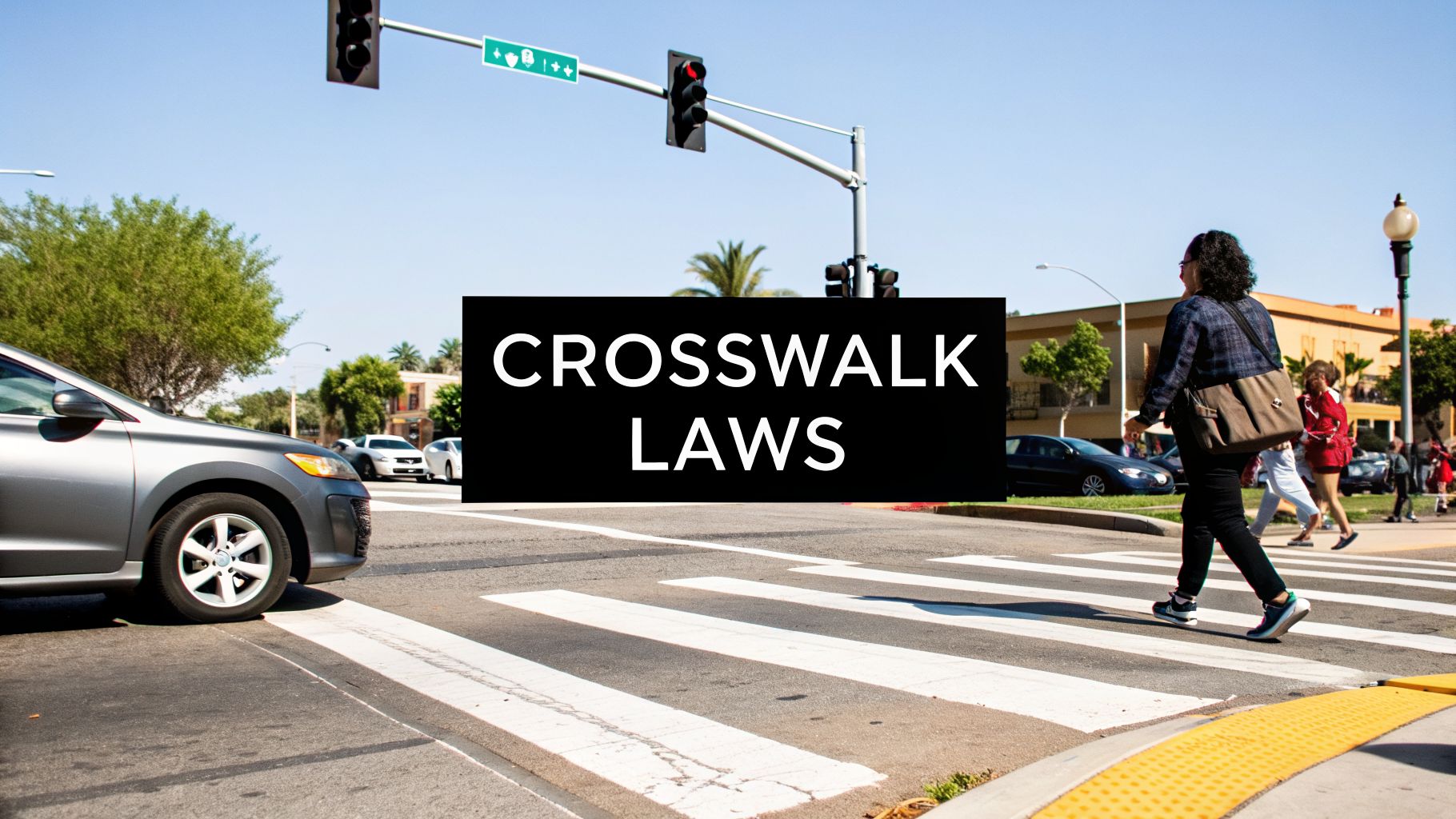 Your Guide to California Pedestrian Crosswalk Laws