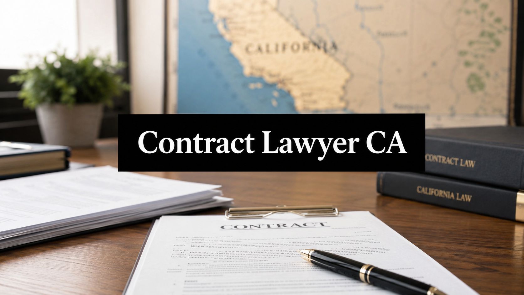 Contract Lawyer California: Your 2026 Guide