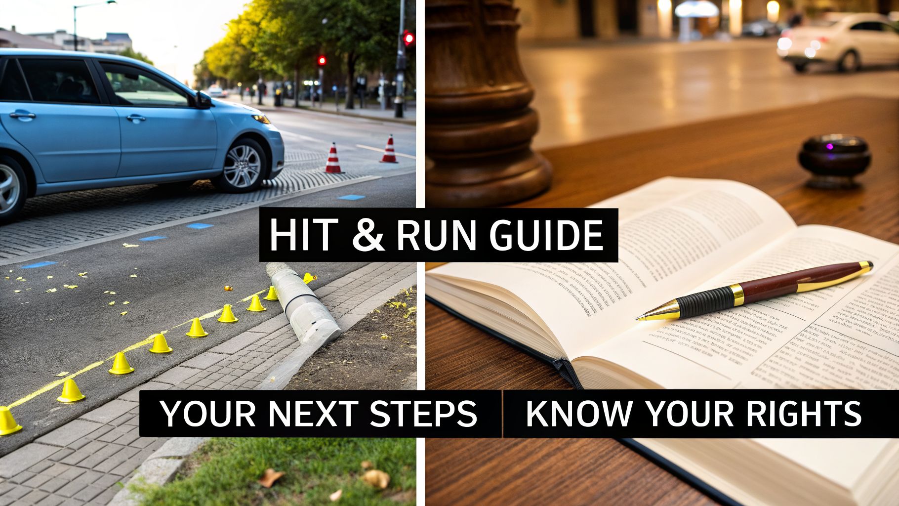 A Hit and Run Accident Lawyer Explains Your Next Steps