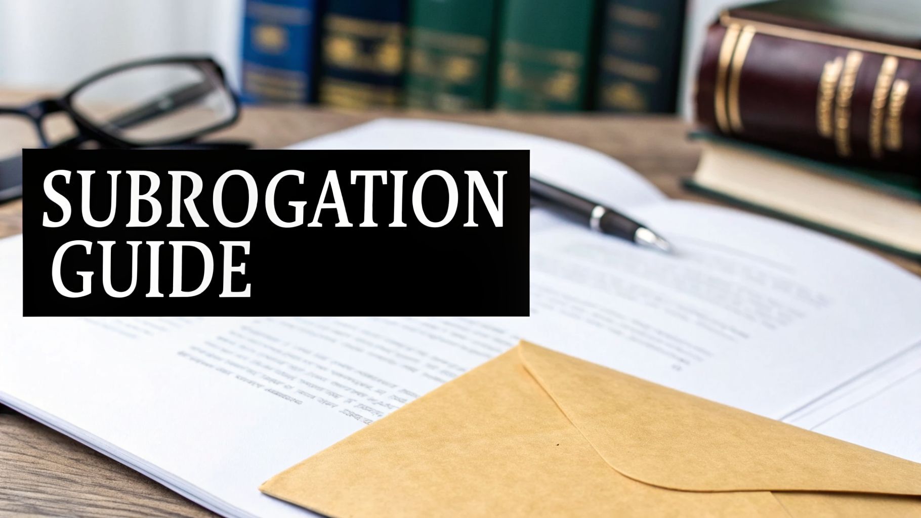 What to Do After Receiving a Letter of Subrogation