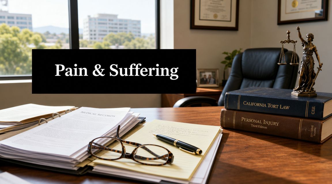 Pain and Suffering Settlements: Your California Guide