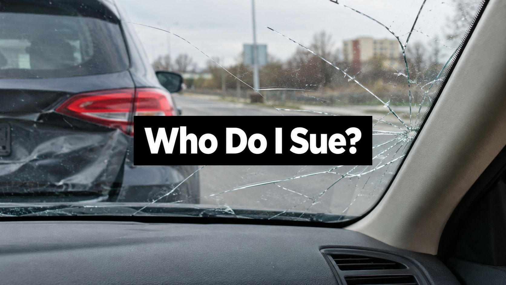 Passenger in Car Accident Who Do I Sue: A Practical Guide