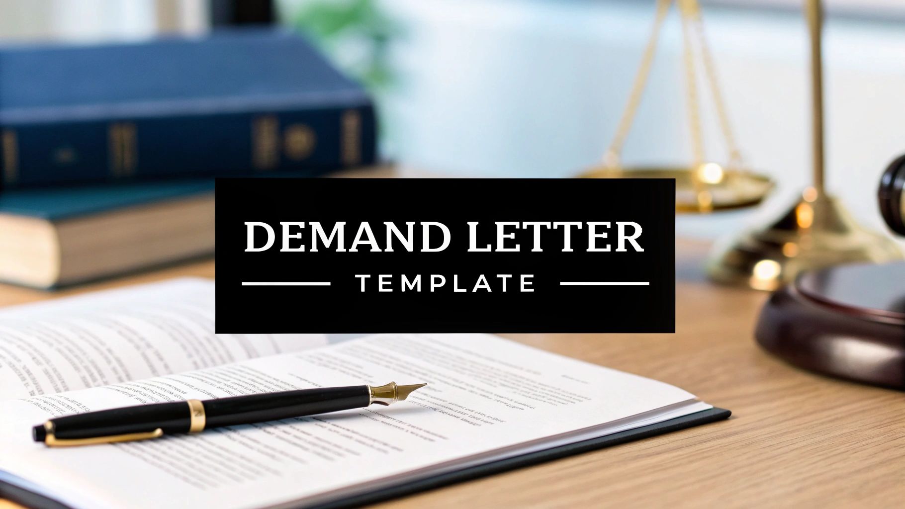 Your Guide to a Personal Injury Demand Letter Template