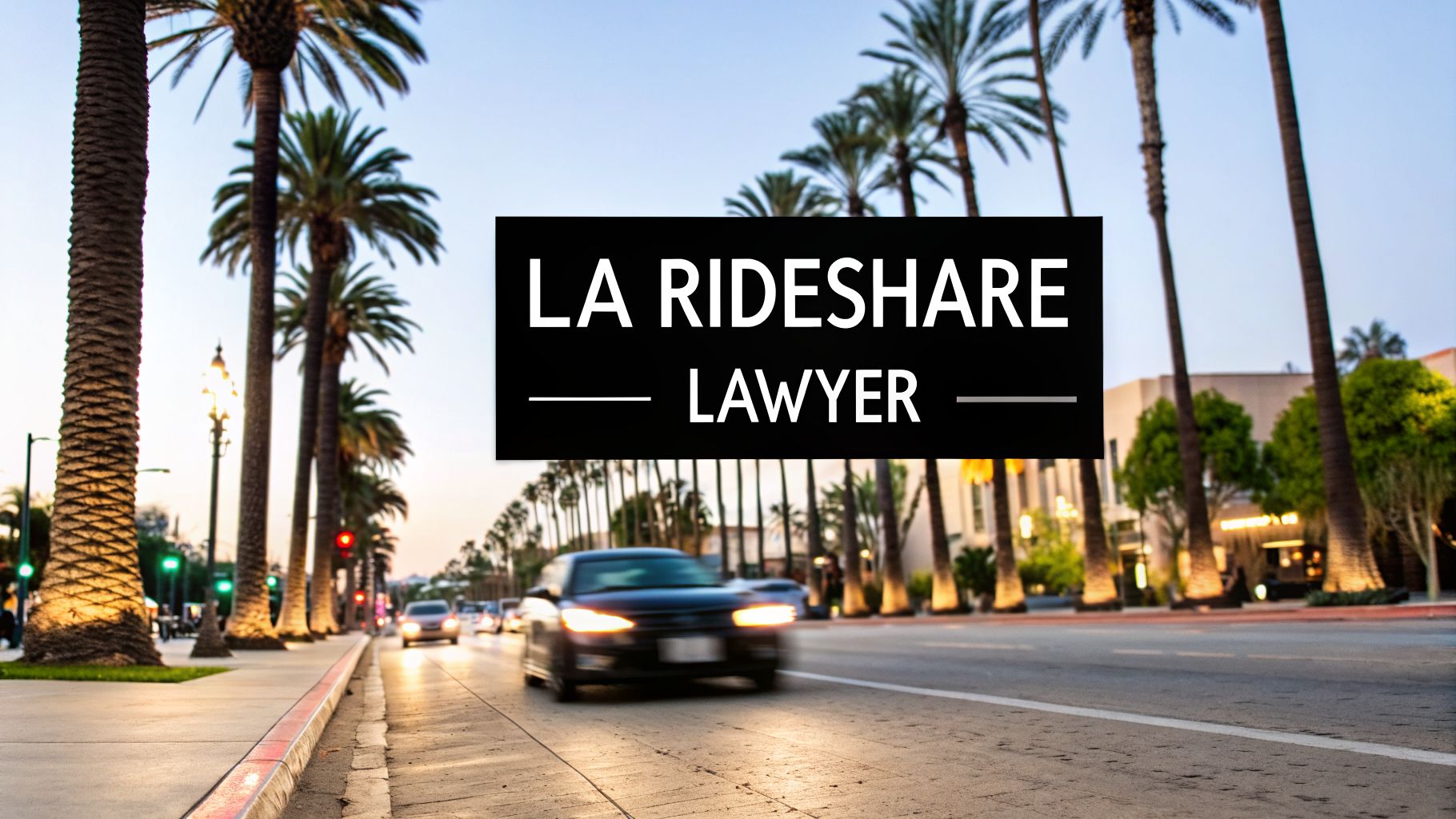 Rideshare Accident Lawyer Los Angeles: rideshare accident lawyer los angeles tip