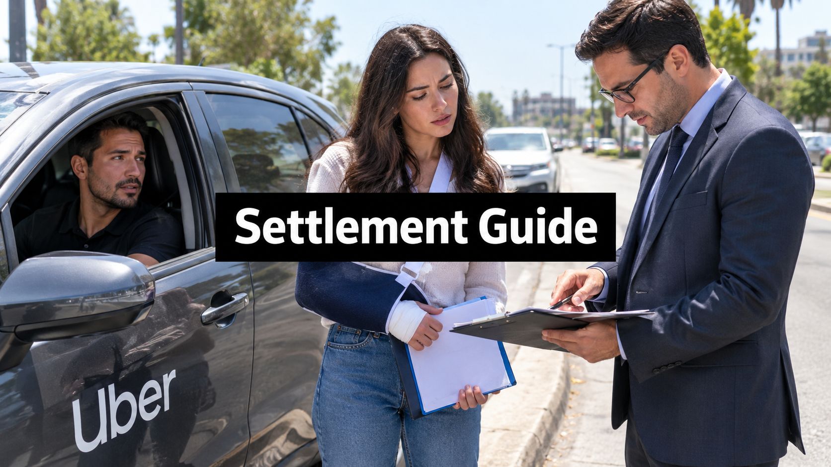 Rideshare Accident Settlement Guide for Injured Passengers