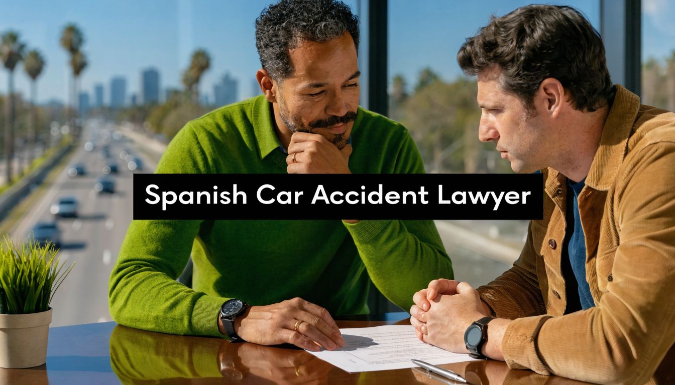 Top California Spanish Speaking Car Accident Lawyer
