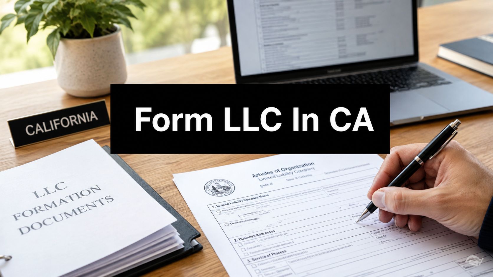 Steps to Form an LLC in California: A Practical 2026 Guide