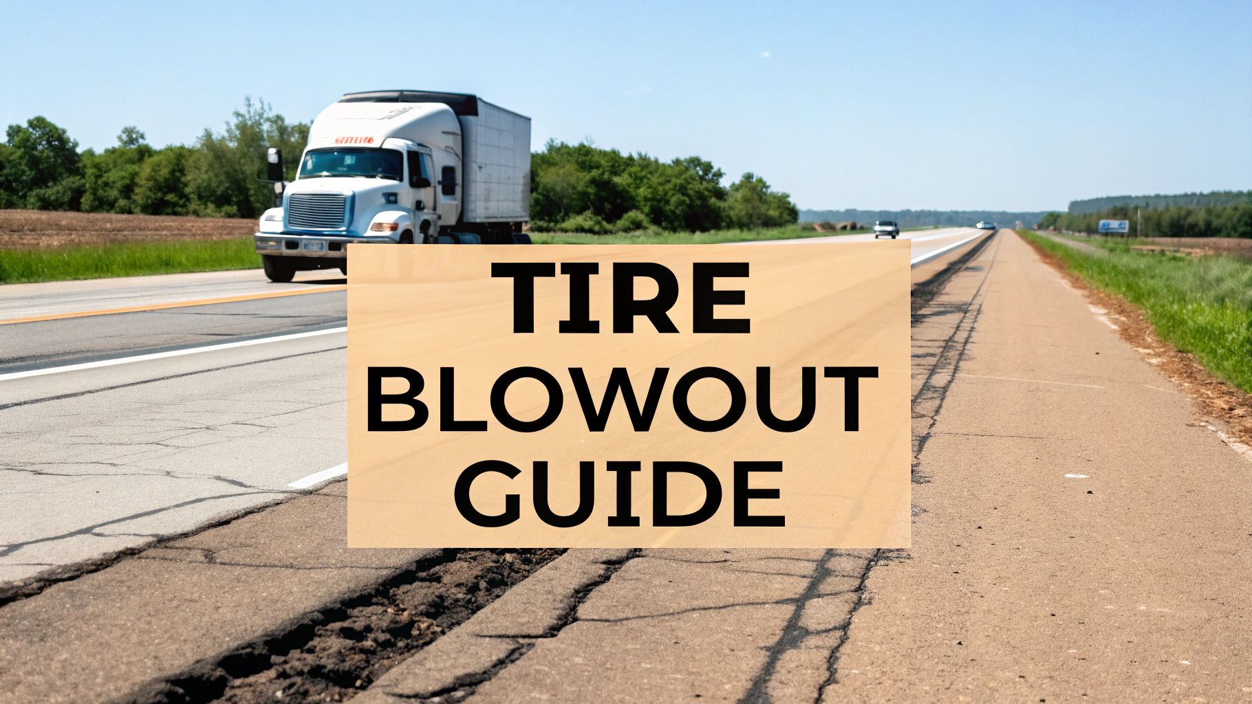 What to Do After a Truck Tire Blowout Accident in California