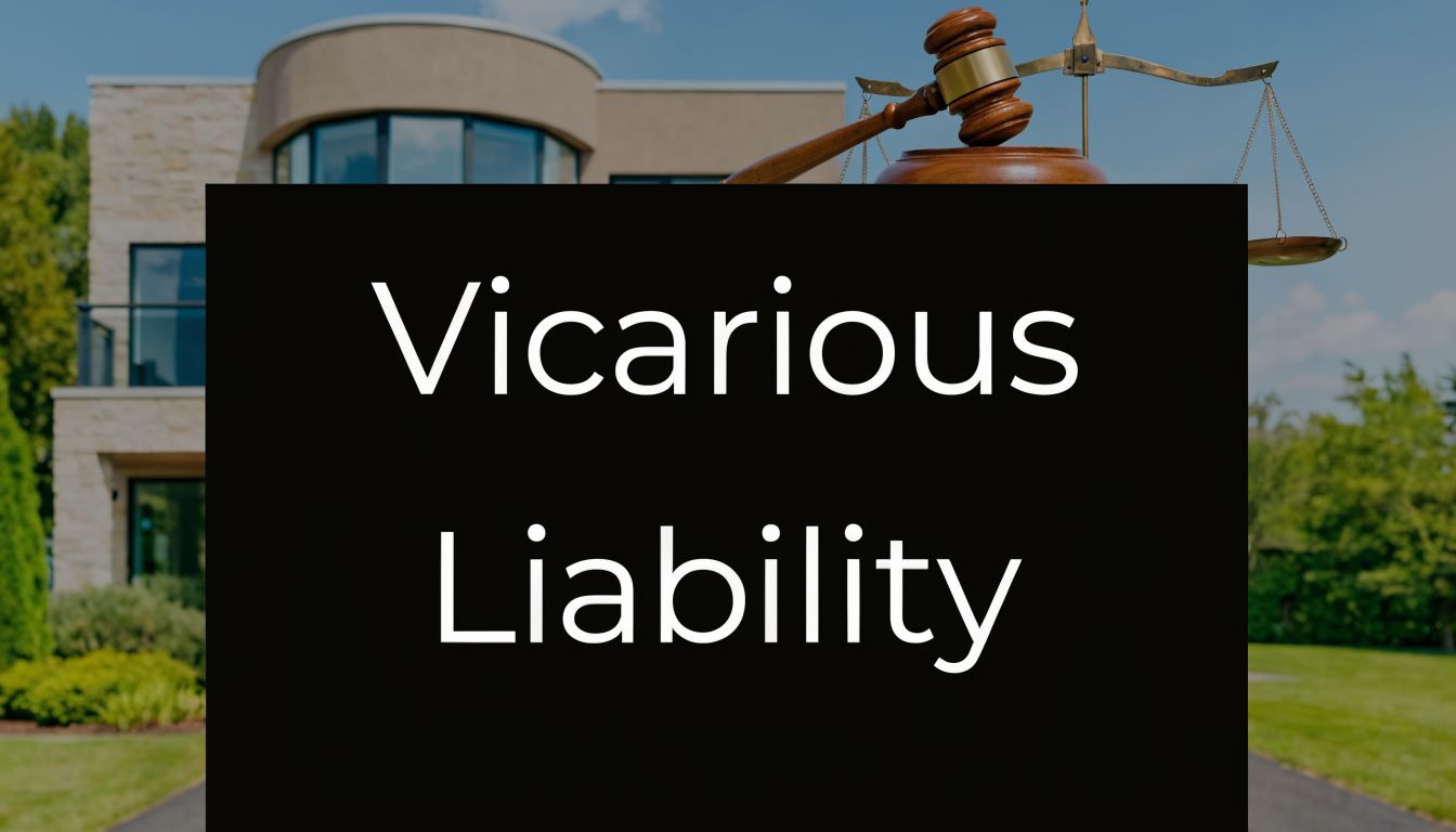 Vicarious Liability Real Estate: What CA Owners Must Know