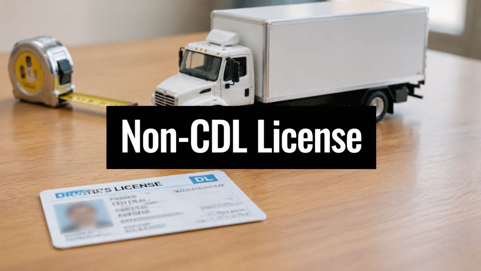 What Is a Non Cdl License