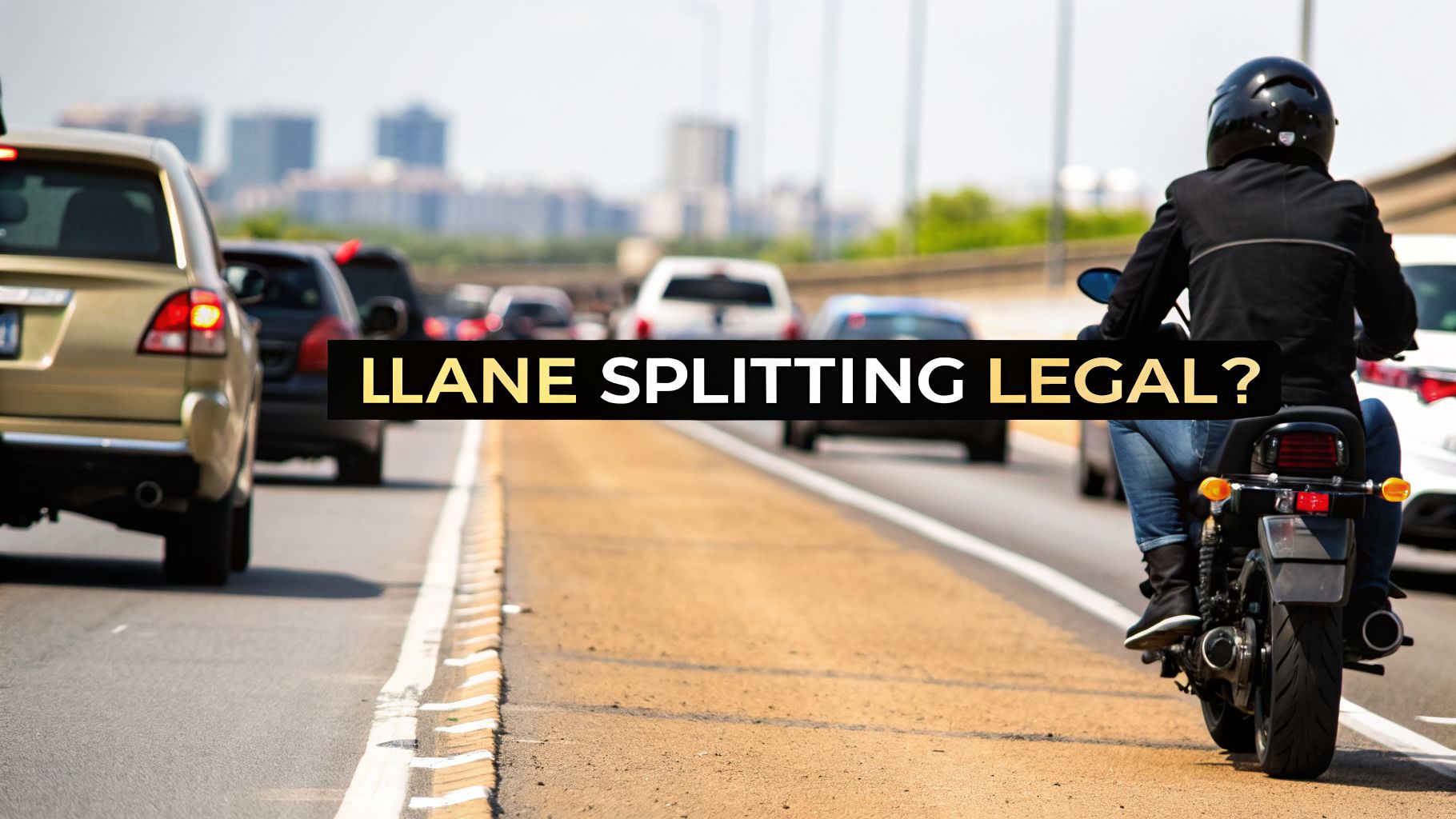 Where Is Lane Splitting Legal A Guide for US Motorcyclists