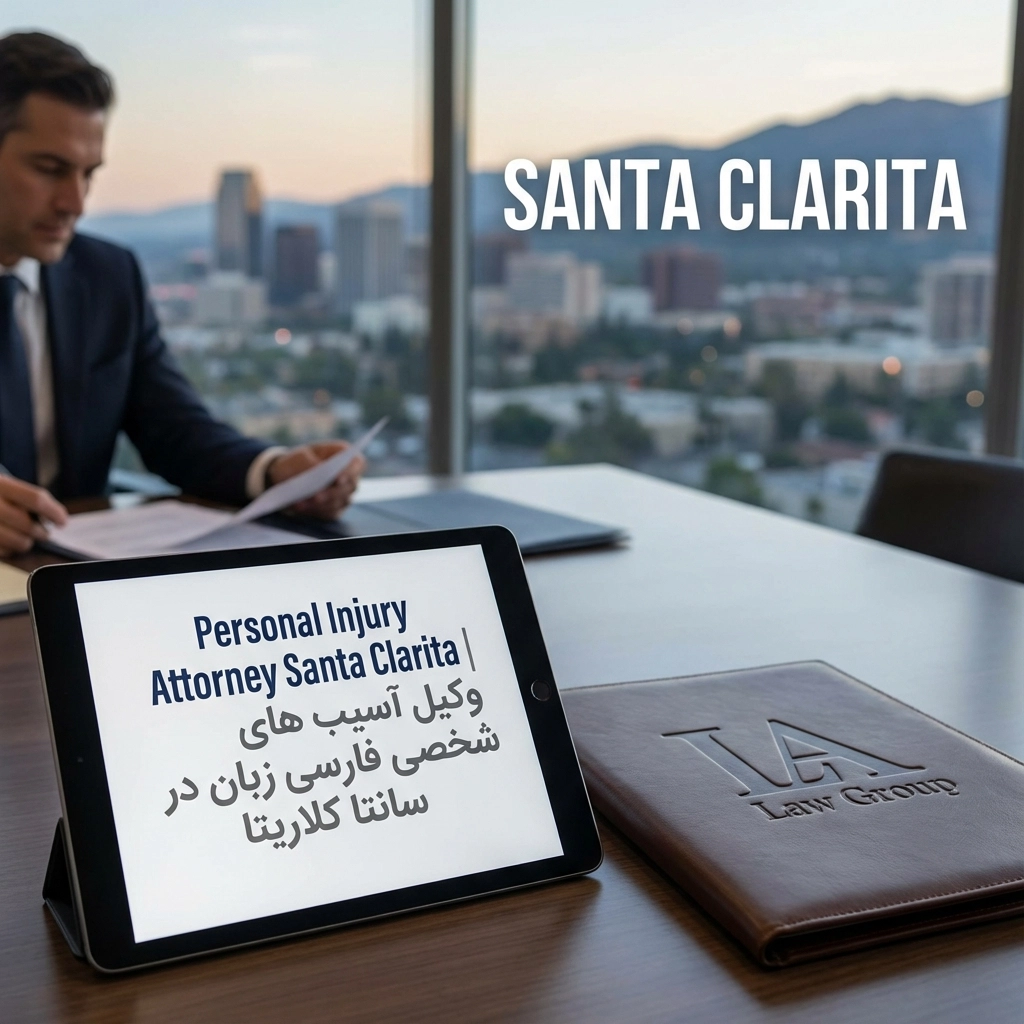 Personal Injury Attorney Santa Clarita | وکیل آسیب های شخصی فارسی زبان در سانتا کلاریتا