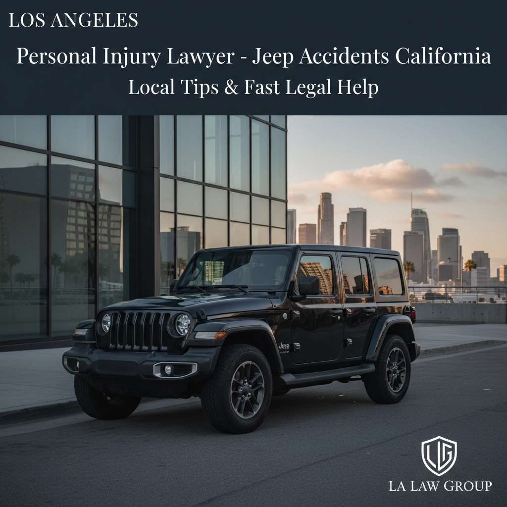 Personal Injury Lawyer - Jeep Accidents California: Local Tips & Fast Legal Help