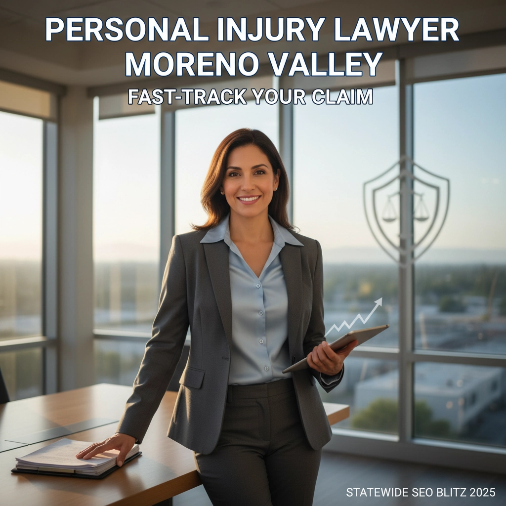 Personal Injury Lawyer Moreno Valley: Fast-Track Your Claim (Statewide SEO Blitz 2025)