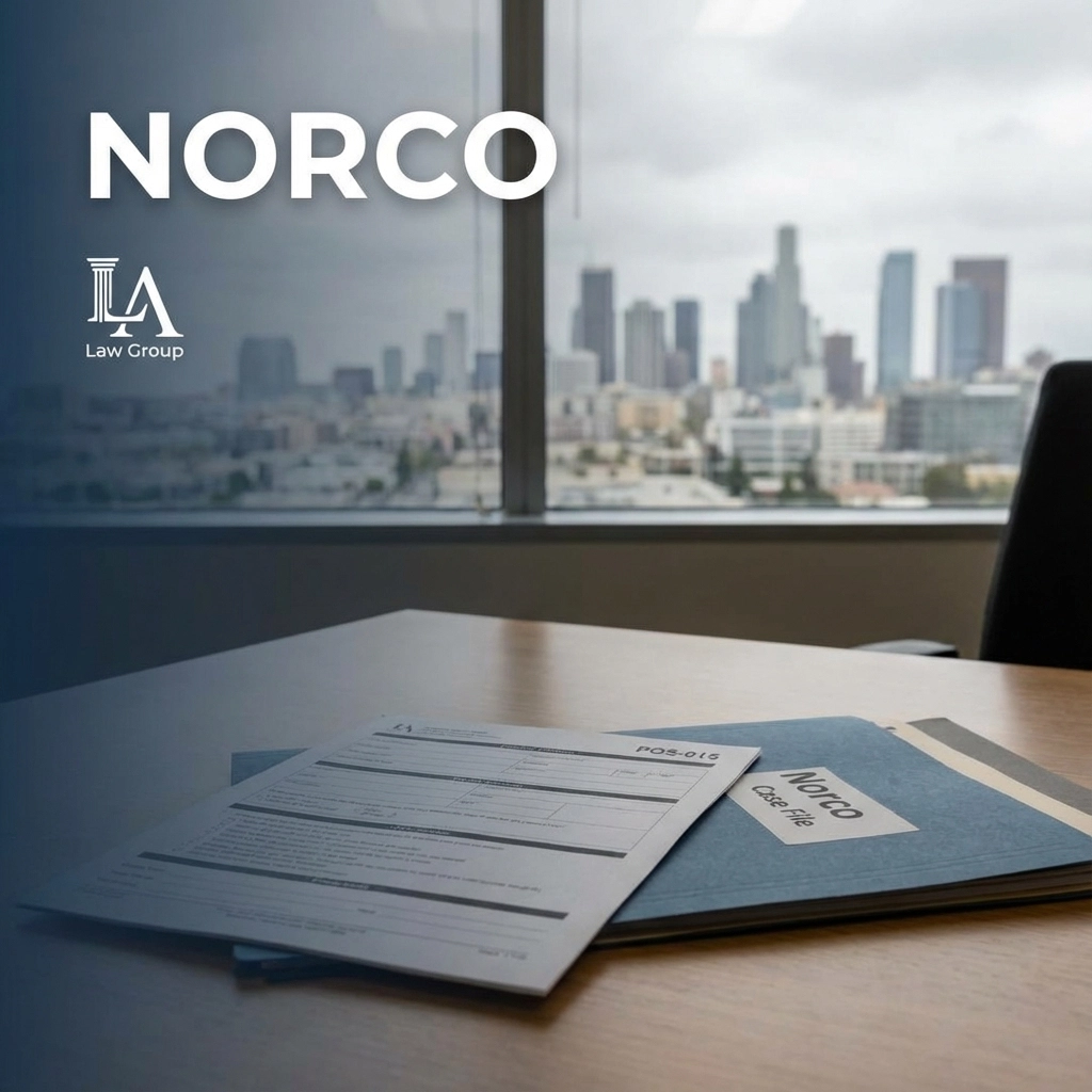 POS-015: Notice & Acknowledgment of Receipt in Norco Cases