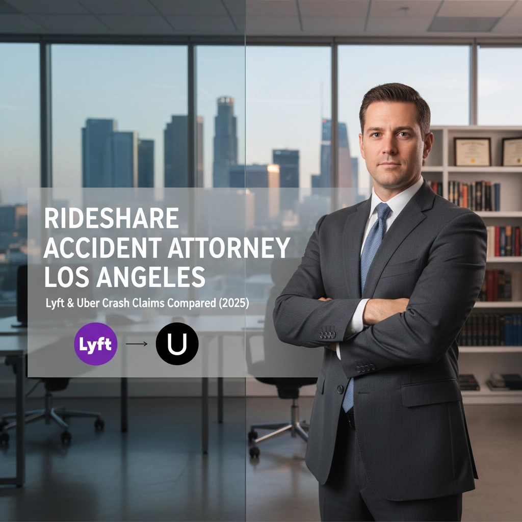 Rideshare Accident Attorney Los Angeles: Lyft & Uber Crash Claims Compared (2025)