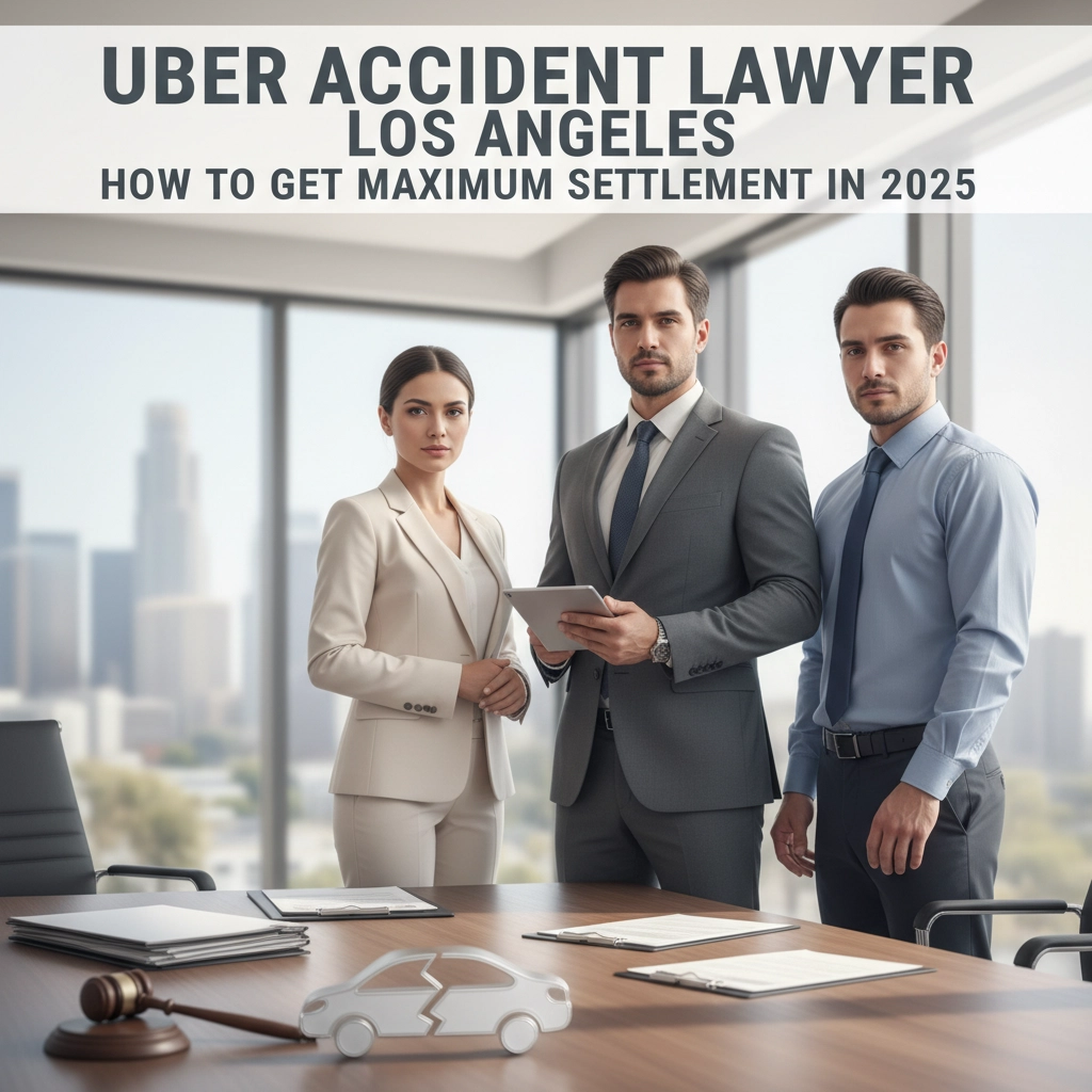 Uber Accident Lawyer Los Angeles: How to Get Maximum Settlement in 2025